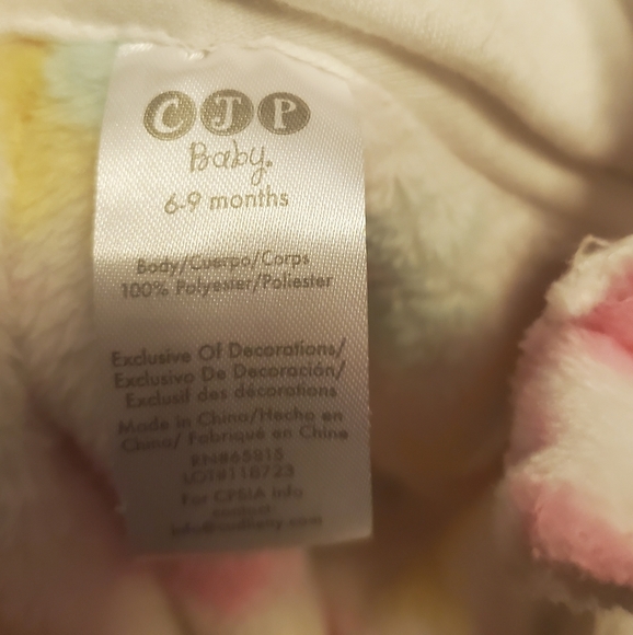 Flowered snowsuit - Picture 2 of 3